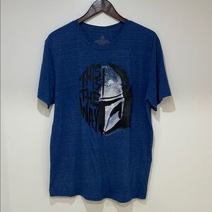 Star Wars Mandalorian This it The Way shirt men’s large
